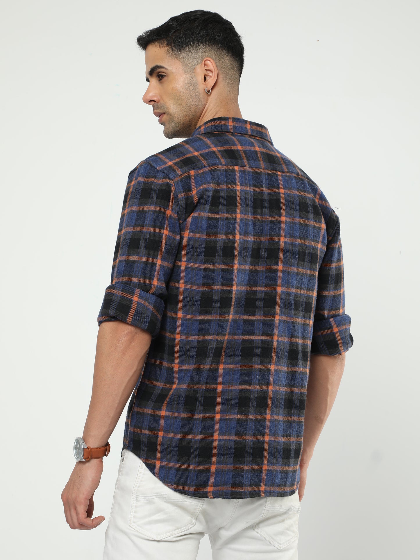 Men's Multi Color Check Shirt