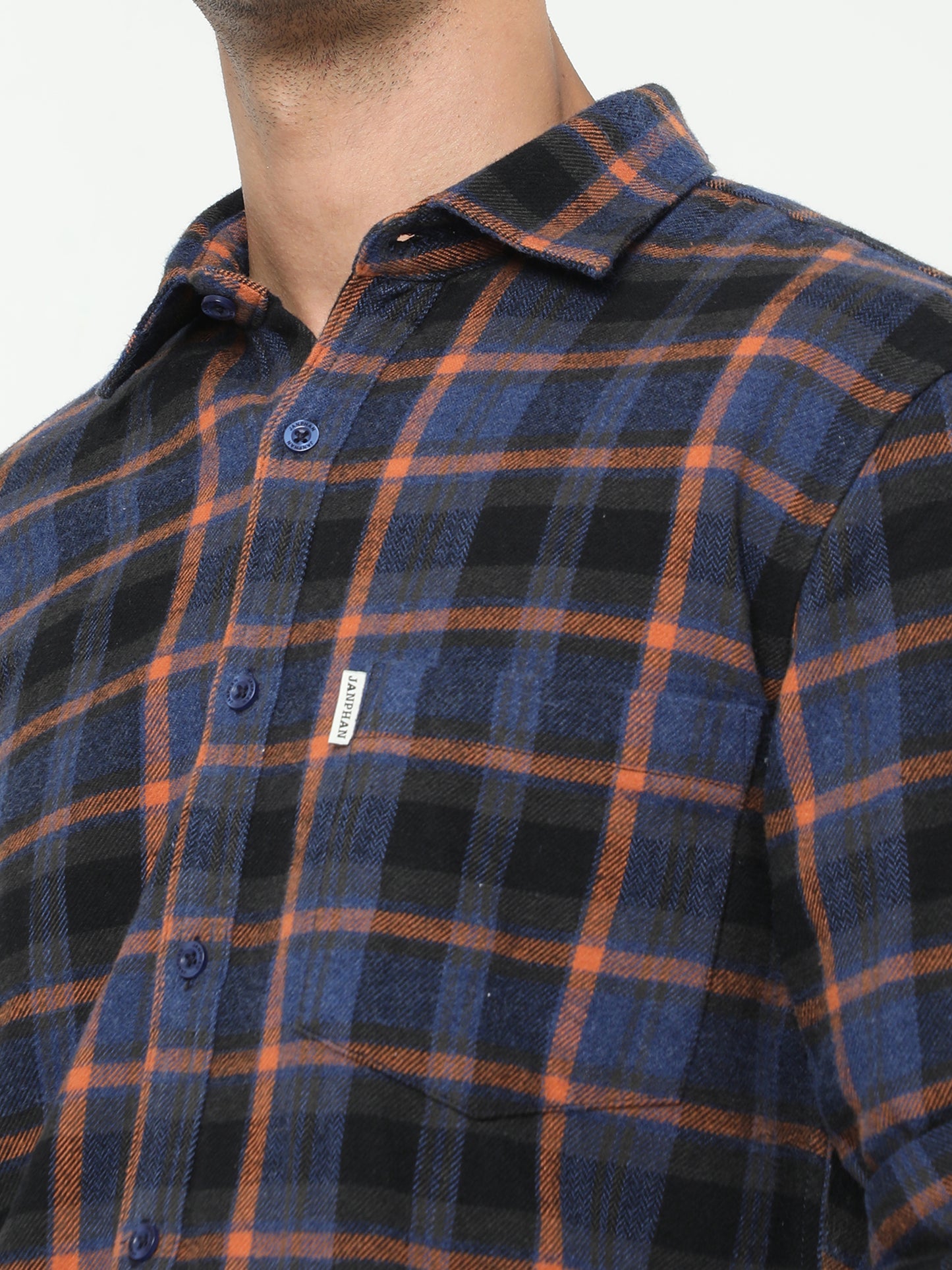 Men's Multi Color Check Shirt