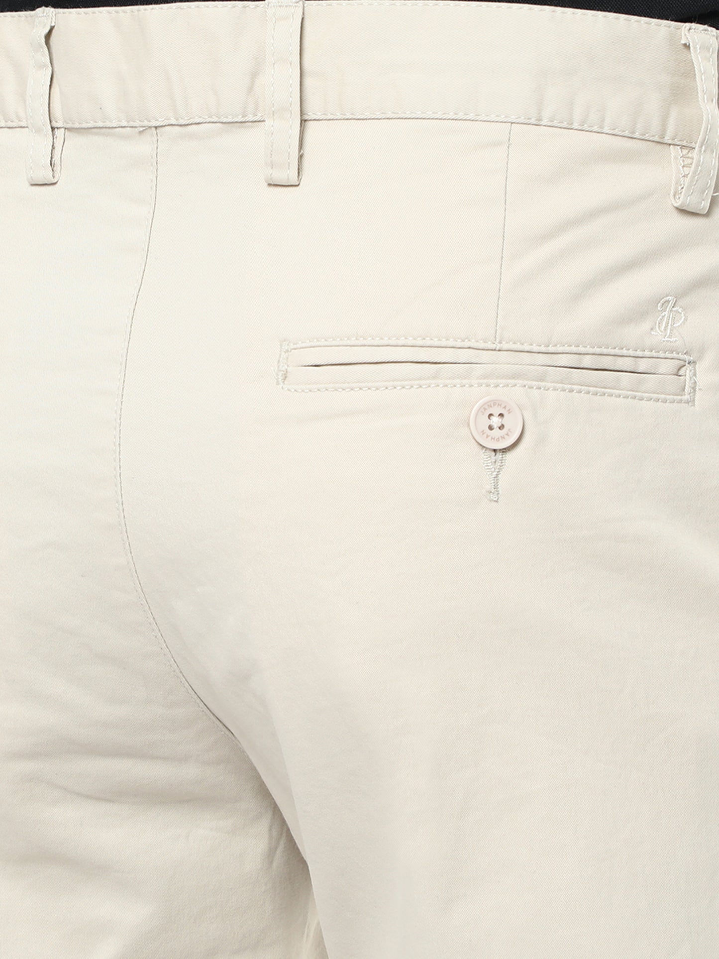 Men's Casual Beige Trouser