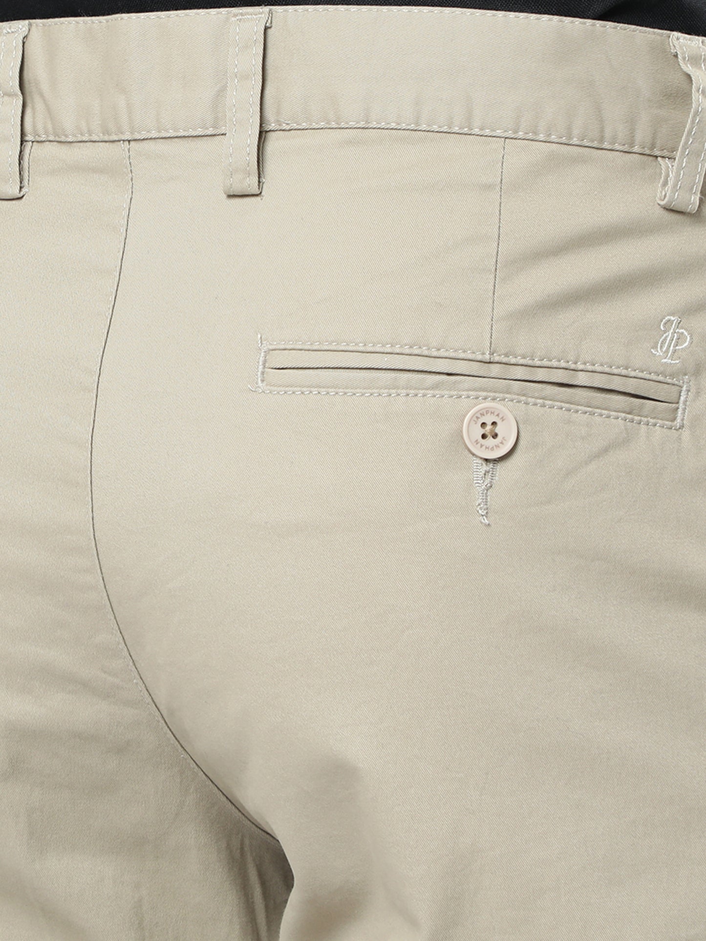Men's Casual Cream Trouser