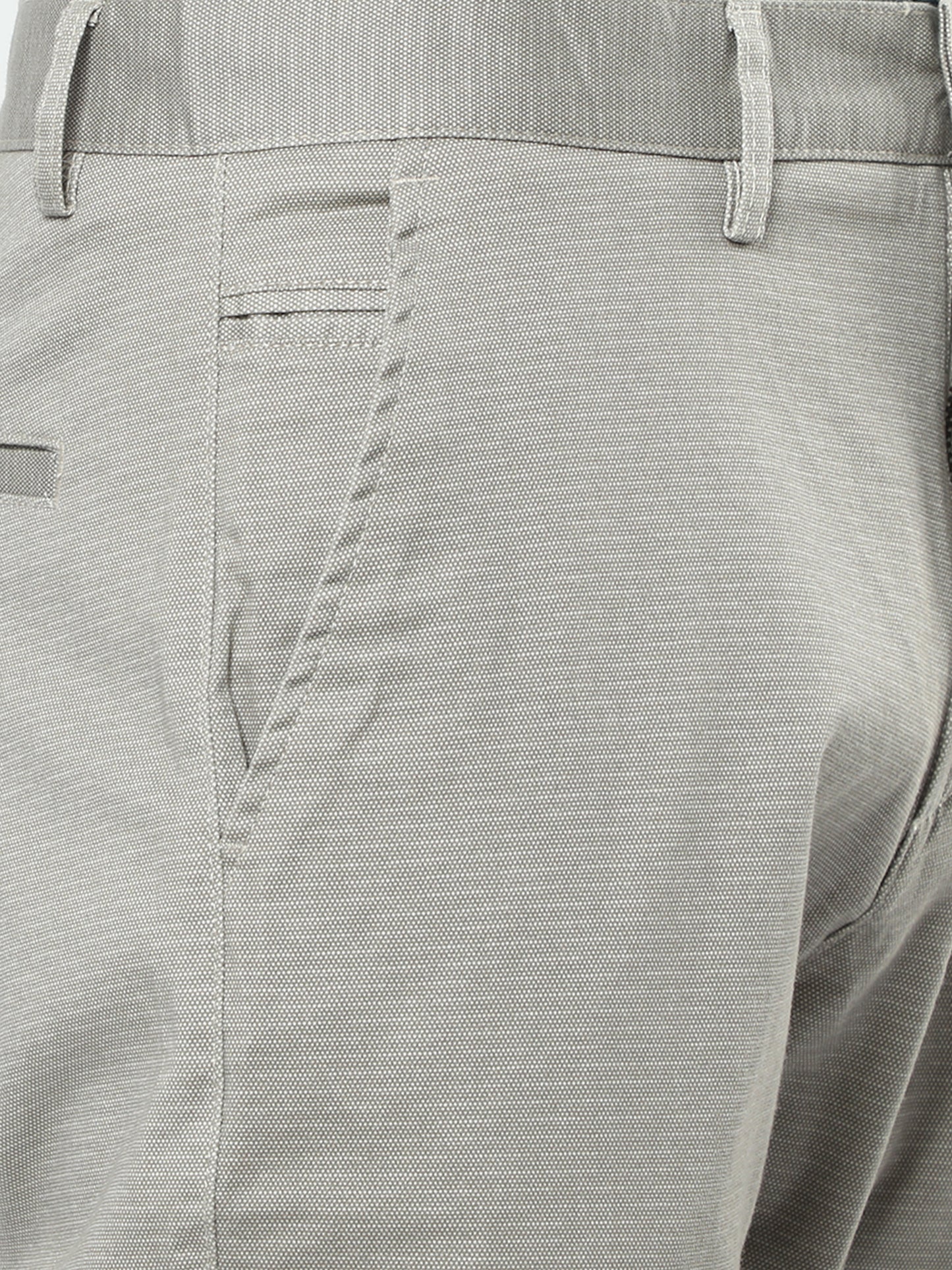 Men's Casual Light Grey Trouser