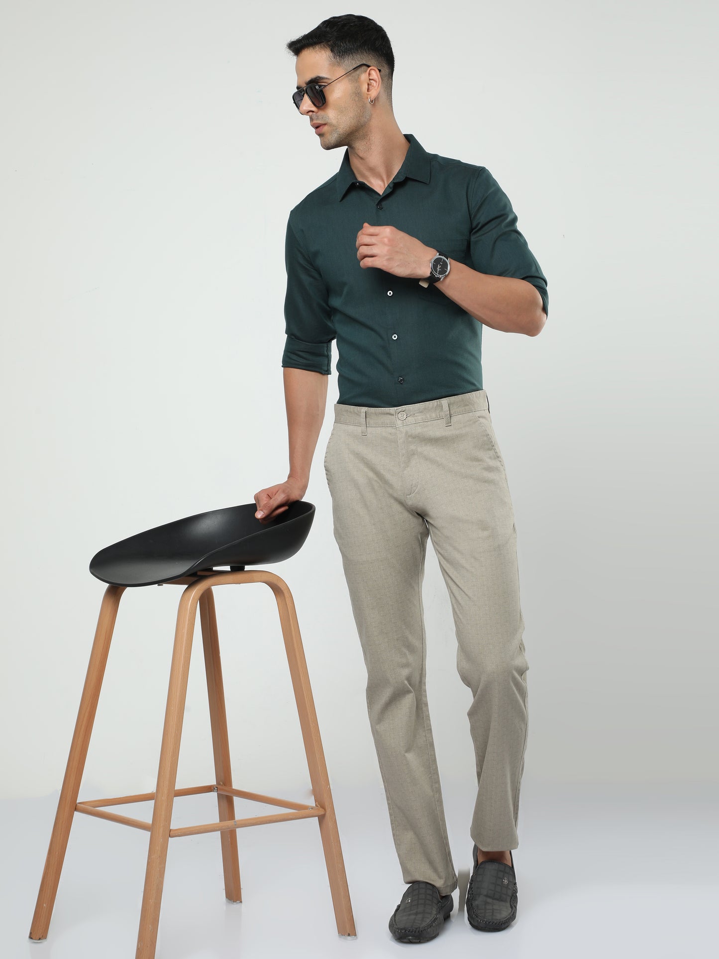 Men's Casual Stone Trouser