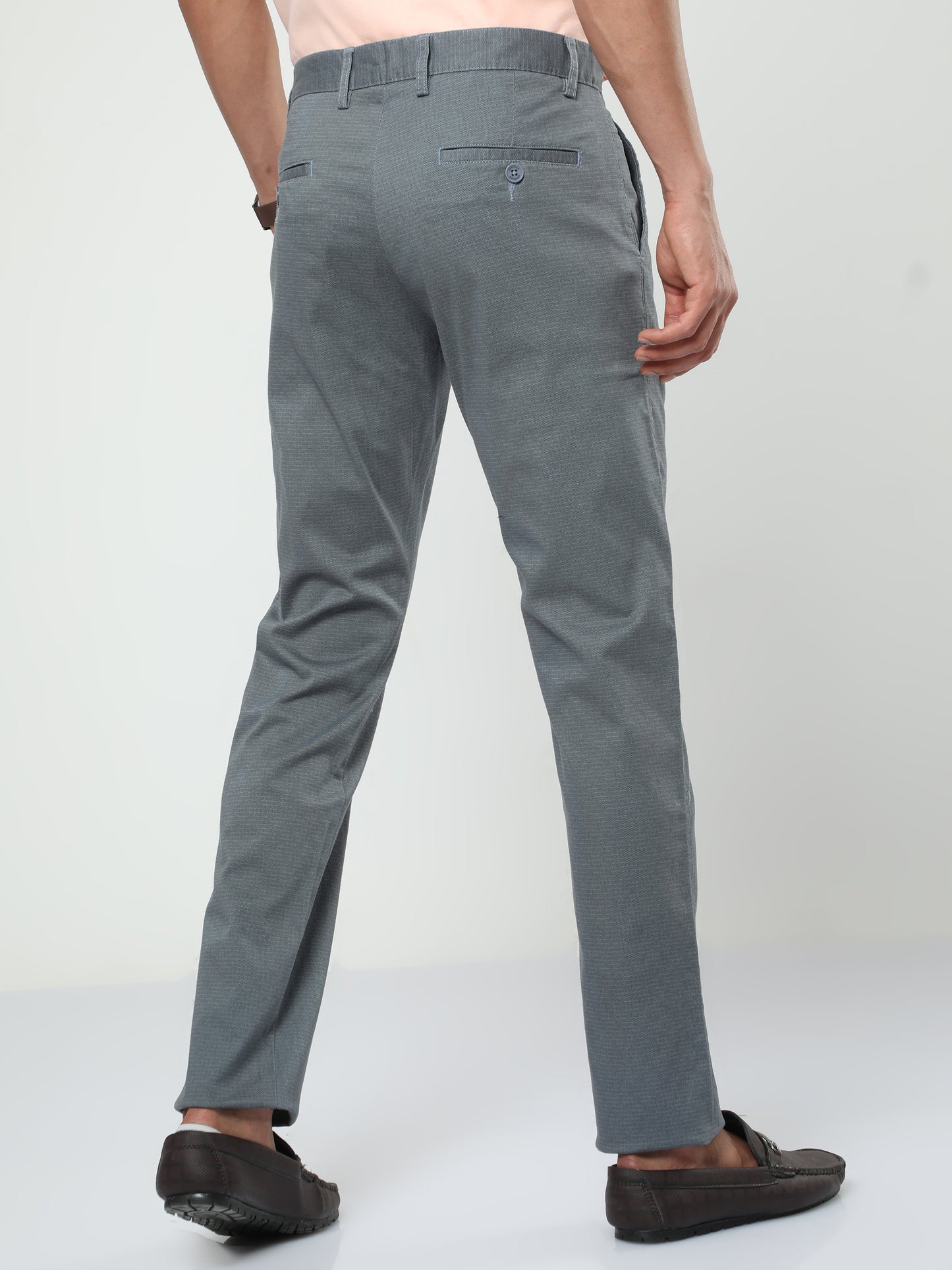 Men's Casual Medium Grey Trouser