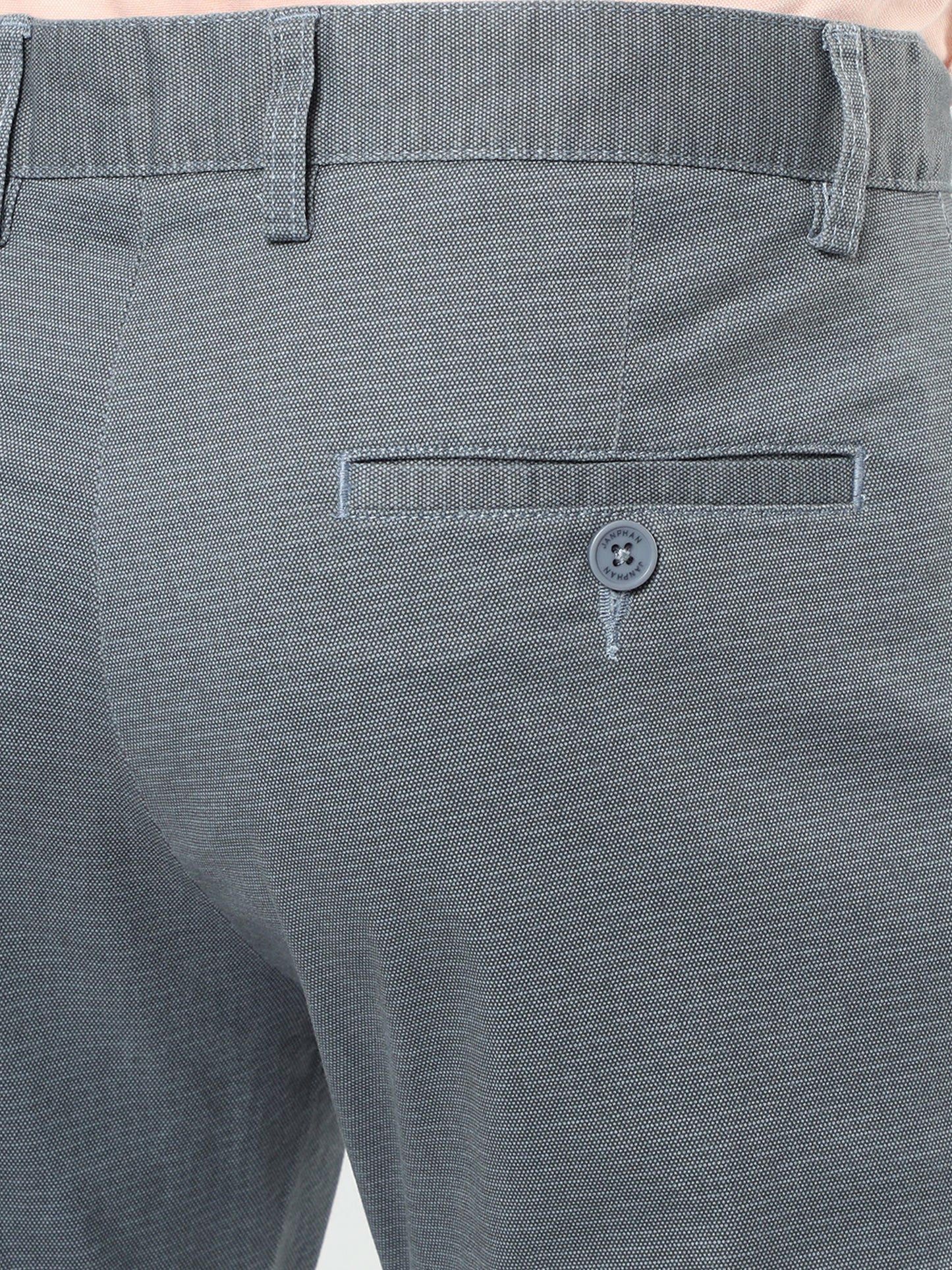 Men's Casual Medium Grey Trouser