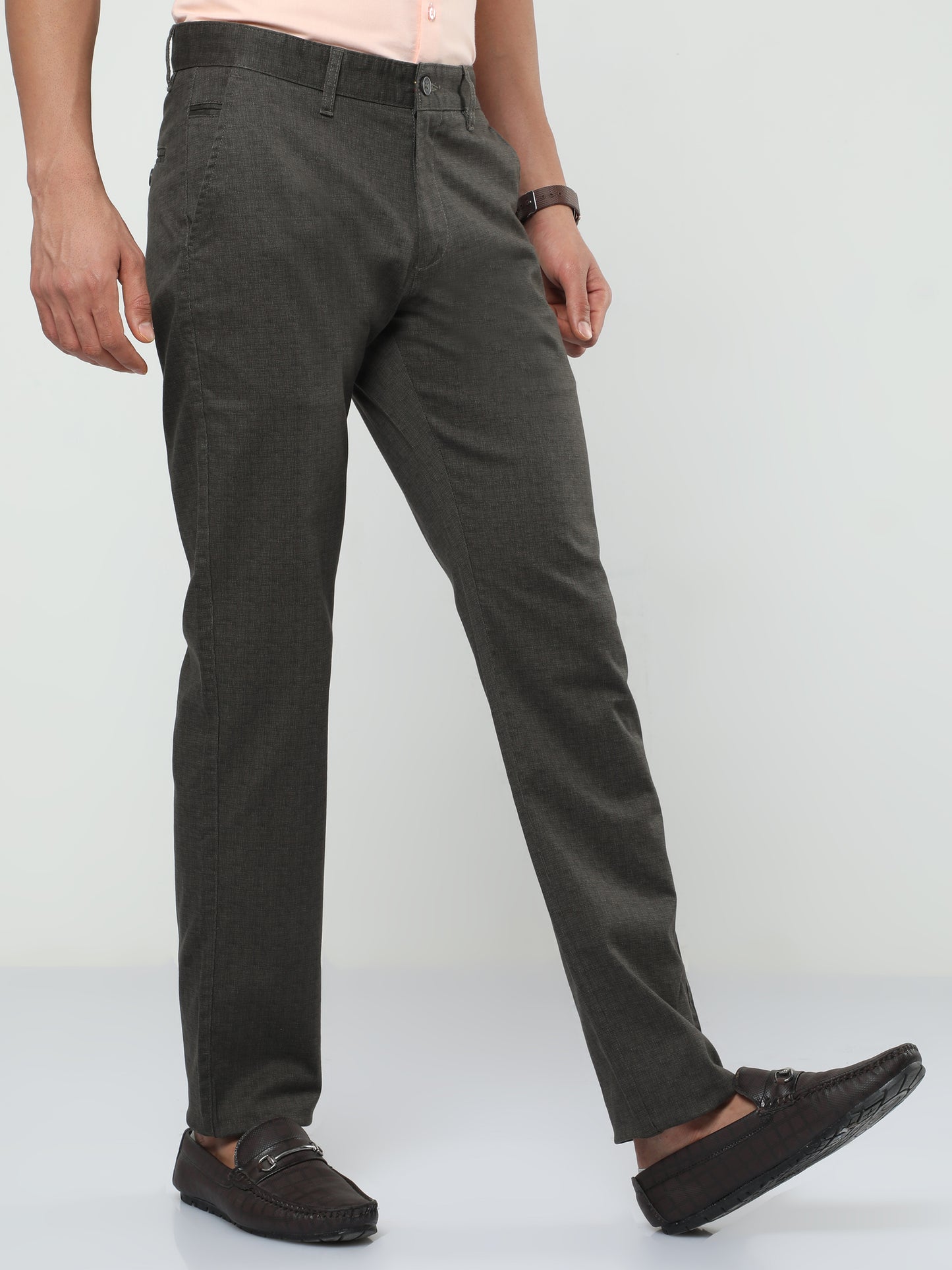 Men's Casual Dark Navy Trouser