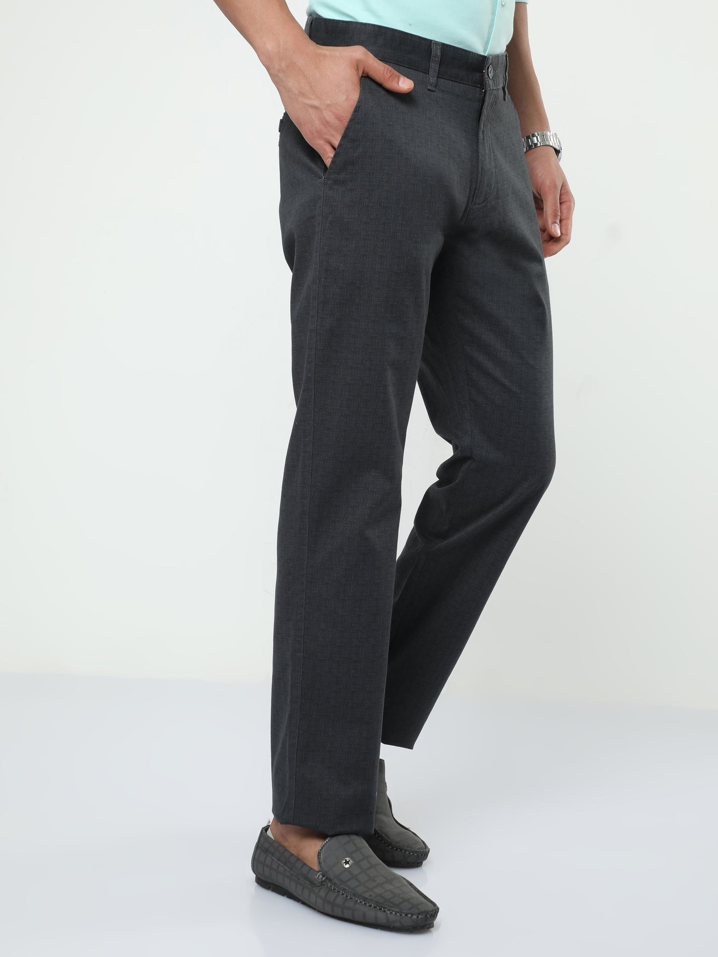 Men's Casual Navy Trouser