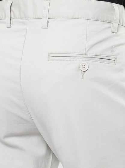 Men's Casual Light Grey Trouser