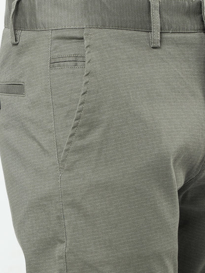 Men's Casual Olive Trouser