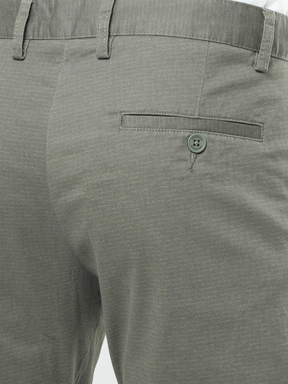 Men's Casual Olive Trouser