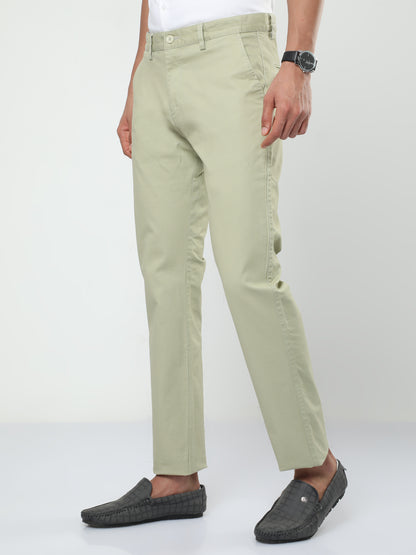 Men's Casual Light Olive Trouser