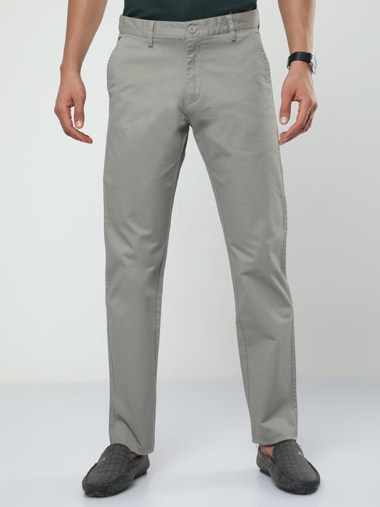 Men's Casual Ash Grey Trouser