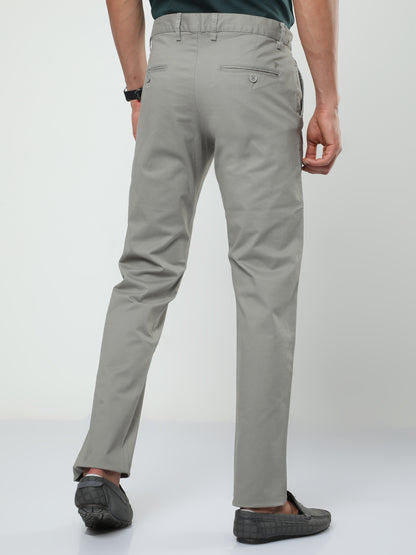 Men's Casual Ash Grey Trouser