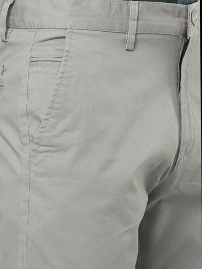 Men's Casual Ash Grey Trouser
