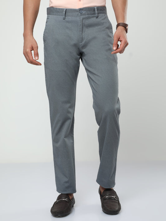 Men's Casual Medium Grey Trouser