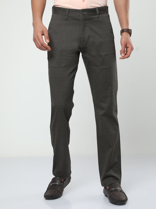 Men's Casual Dark Navy Trouser