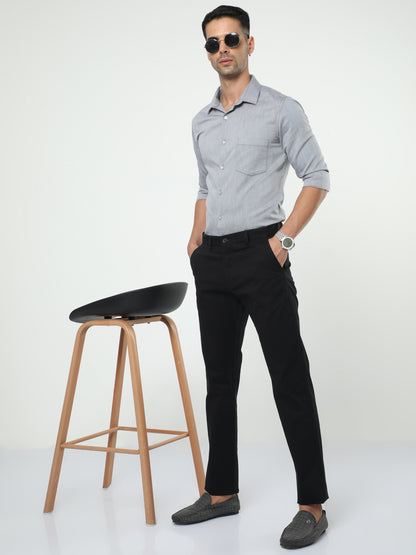Men's Casual Navy Trouser