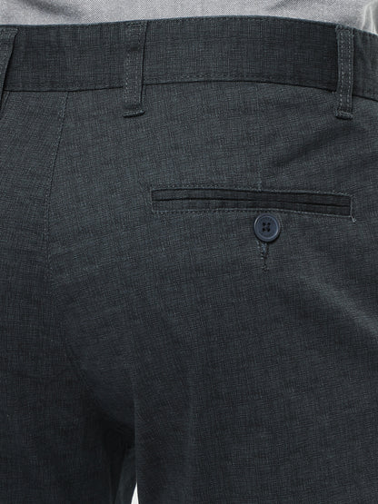 Men's Casual Black Trouser