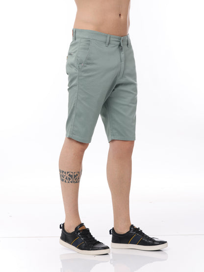 Textured Green Short